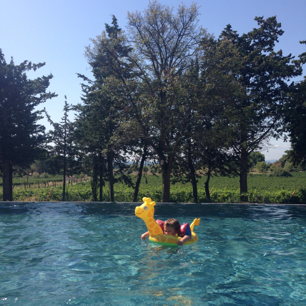 swimming pool Chateau Les Carrasses